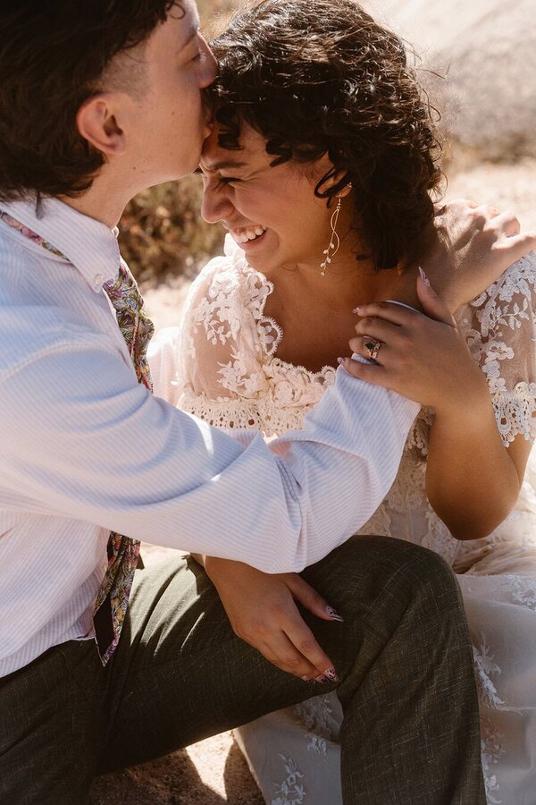 Mormon Rocks Elopement Portraits